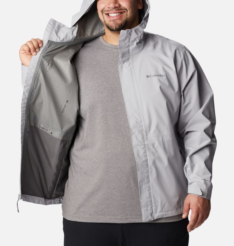 Jachete Shell Columbia Earth Explorer Barbati Gri Deschis | Plus Size EGA9M107Z